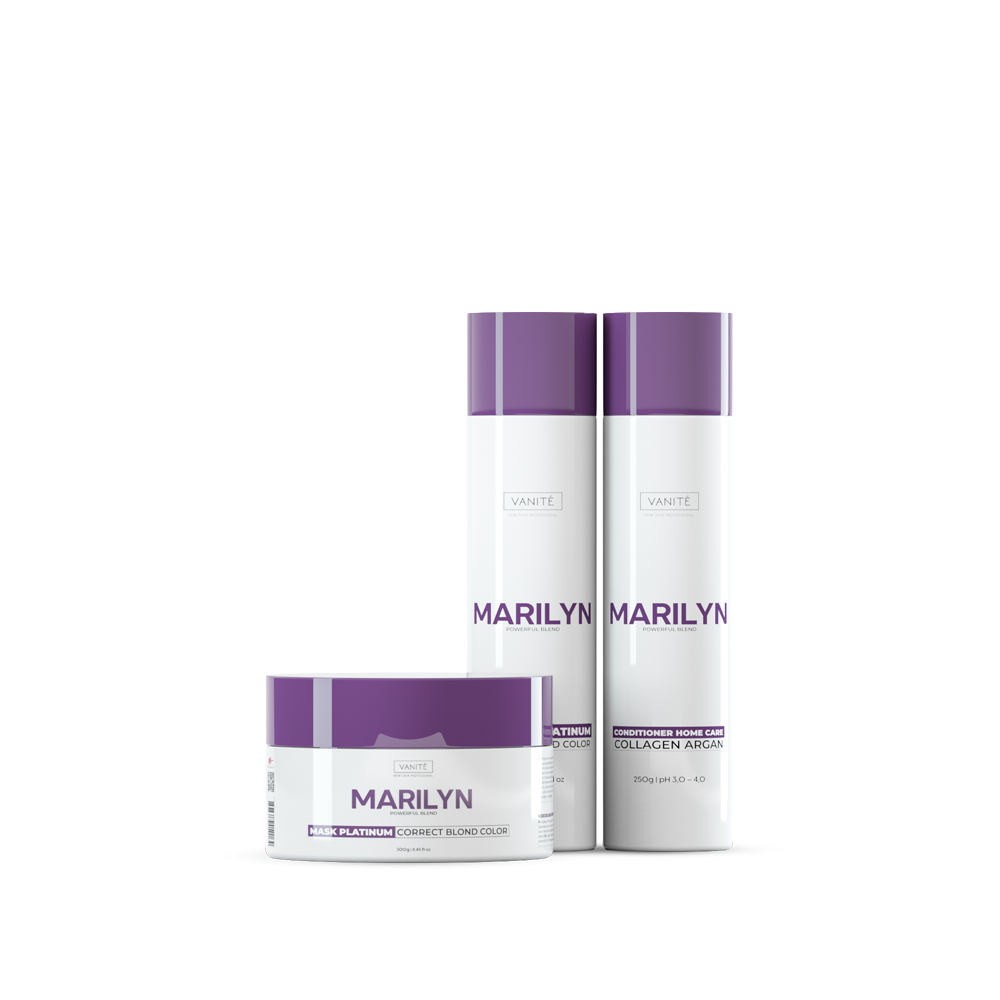 Kit Home Care Marilyn - Make Beauty (Daily Care for Blonde and Gray Hair)