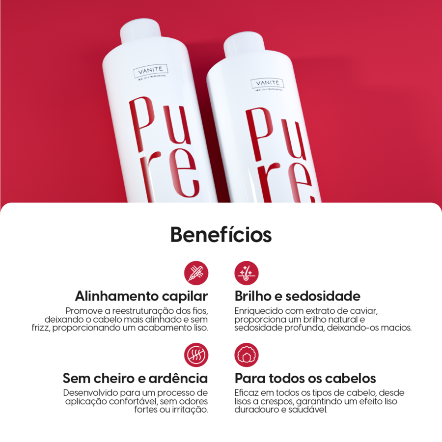 Pure Protein - Semi Definitiva Organica-1000ML Vanité