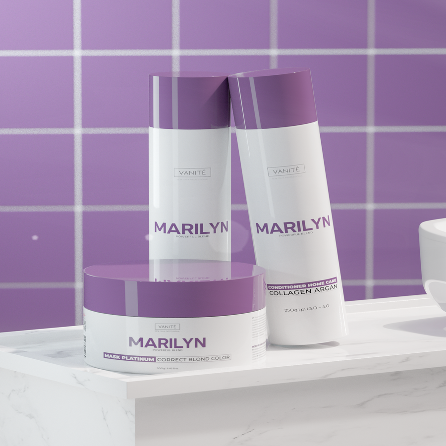 Kit Home Care Marilyn - Make Beauty (Daily Care for Blonde and Gray Hair)