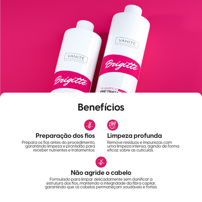 Brigitte - Shampoo Pré Tratamento 1000ml