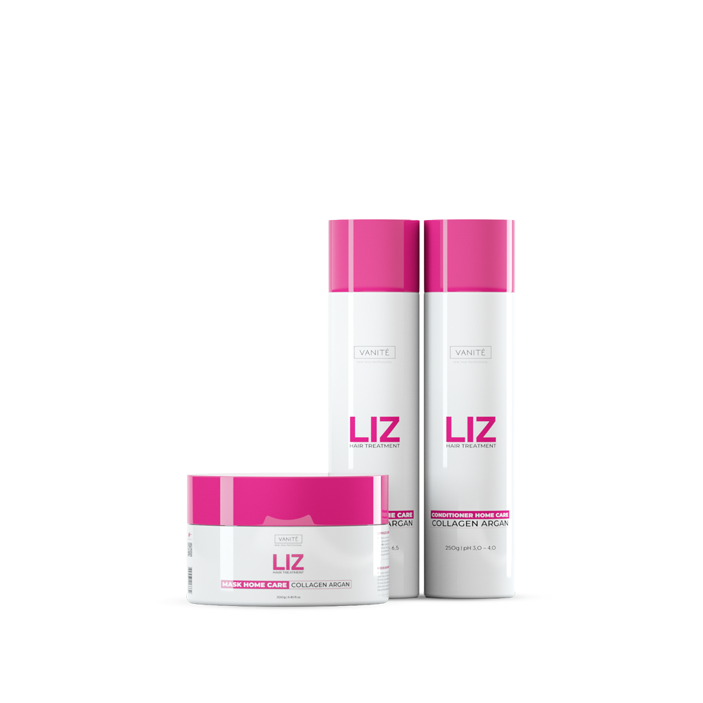 Kit Home Care Liz - Make Beauty (Daily Post-Straightening Hair Care Routine)